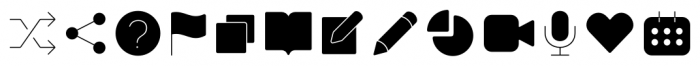 Panton Icons C Fill Light Font LOWERCASE