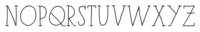 Paris Serif Bold Font LOWERCASE