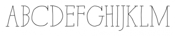 Paris Serif Medium Font UPPERCASE