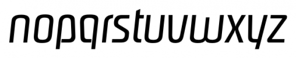 Pasadena Serial Italic Font LOWERCASE