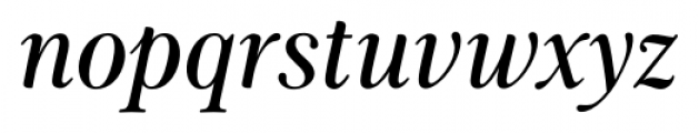 Patchouli Display Bold Italic Font LOWERCASE