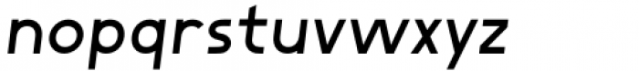Pacardo Thin Italic Font LOWERCASE