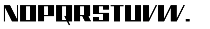 Pace Bold Font UPPERCASE