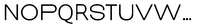 Pace Form Light Font UPPERCASE