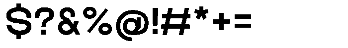 Pace Form Medium Font OTHER CHARS