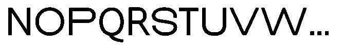 Pace Form Regular Font LOWERCASE