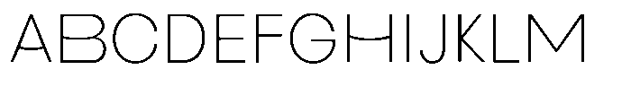 Pace Form Thin FONT