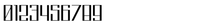 Pace Thin Font OTHER CHARS