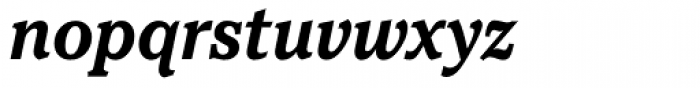 Pacella Bold Italic Font LOWERCASE