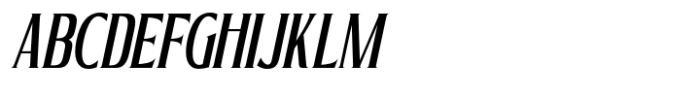 Pacho Light Italic Font UPPERCASE