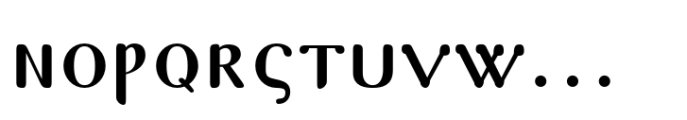 Pachomius Regular Font LOWERCASE