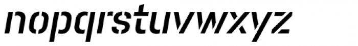 Pacifista Semibold Italic Font LOWERCASE