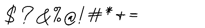 Padinks Bold Font OTHER CHARS
