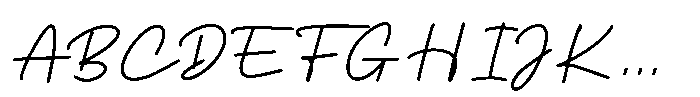 Padinks Bold Font UPPERCASE