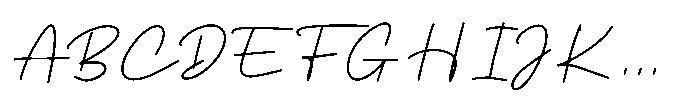 Padinks Regular Font UPPERCASE