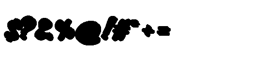 Padoya Vintage Padoya Extrude Regular Font OTHER CHARS