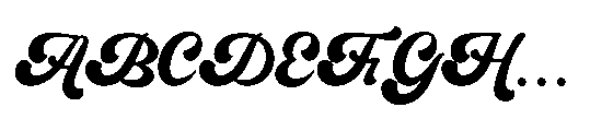 Padoya Vintage Regular Font UPPERCASE