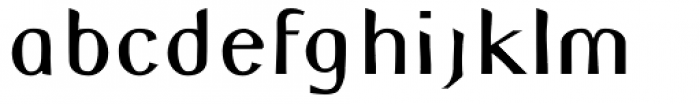 Padraig Nua Regular Font LOWERCASE