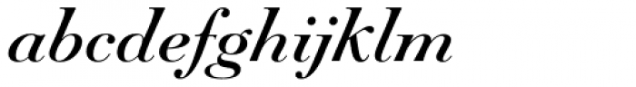 Paganini Italic Font LOWERCASE