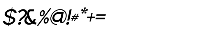 Paggodase Italic Font OTHER CHARS