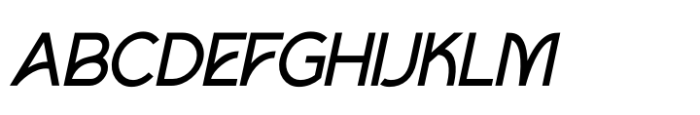 Paggodase Italic Font UPPERCASE