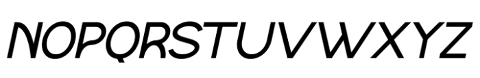 Paggodase Italic Font UPPERCASE