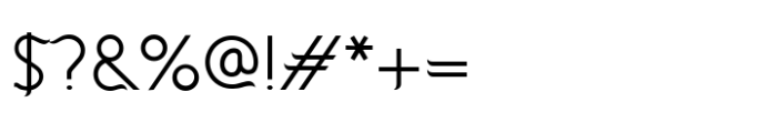 Pahang Regular Font OTHER CHARS