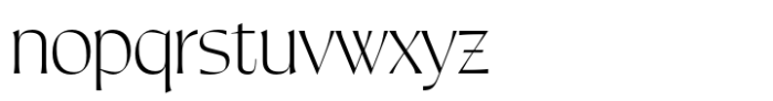 Pahin Display Light Font LOWERCASE