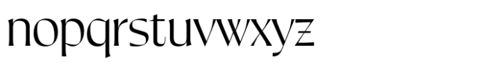 Pahin Display Regular Font LOWERCASE
