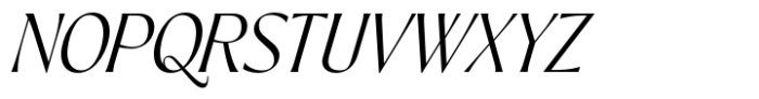 Pahin Headline Regular Italic Font UPPERCASE