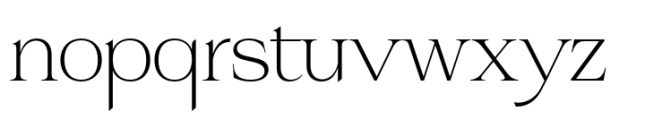 Paiger Font LOWERCASE