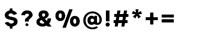 Painite Bold Font OTHER CHARS