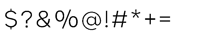Painite Light Font OTHER CHARS