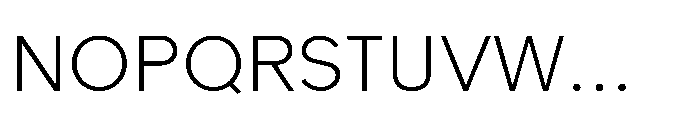 Painite Light Font UPPERCASE