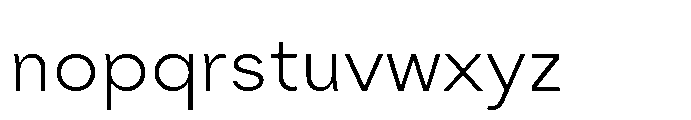 Painite Light Font LOWERCASE