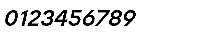Painite Semibold Italic Font OTHER CHARS