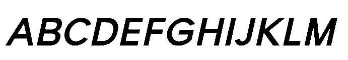 Painite Semibold Italic Font UPPERCASE