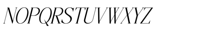 Painting Elegance Italic Font UPPERCASE