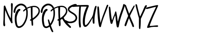 Paintoura Font UPPERCASE