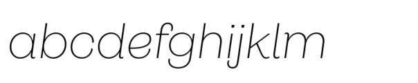 Pais Alt Extra Light Italic FONT