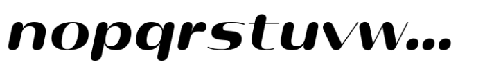 Paisal RC Black Italic Font LOWERCASE