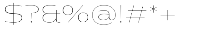 Paisal RC Thin Font OTHER CHARS