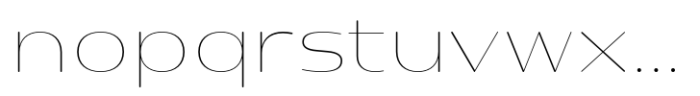 Paisal RC Thin Font LOWERCASE