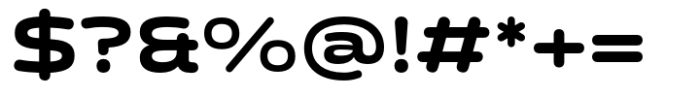 Paisal Rounded Bold Font OTHER CHARS