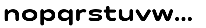 Paisal Rounded Bold Font LOWERCASE