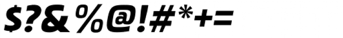 Pakenham Xp Black Italic Font OTHER CHARS