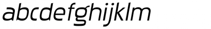 Pakenham Xp Italic Font LOWERCASE