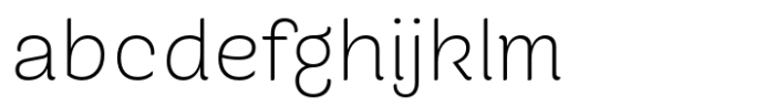 Paksa Extra Light Font LOWERCASE