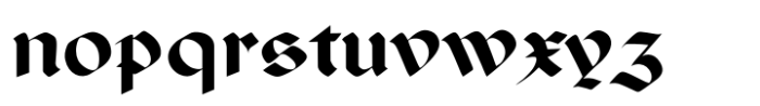 Paladin Font LOWERCASE
