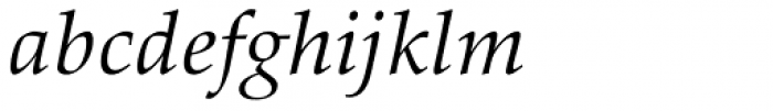 Palatino nova Std Greek Italic Font LOWERCASE